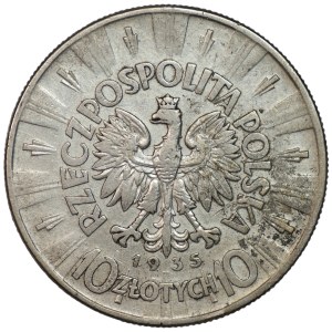 10 zlotých z roku 1935, Józef Piłsudski