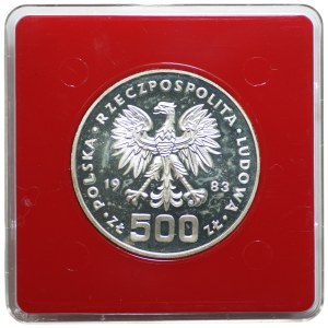 500 zloty 1983, Los Angeles 1984, PROVA