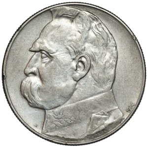 10 zlotys 1934, Piłsudski Strzelecki