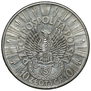 10 zlotys 1934, Piłsudski Strzelecki