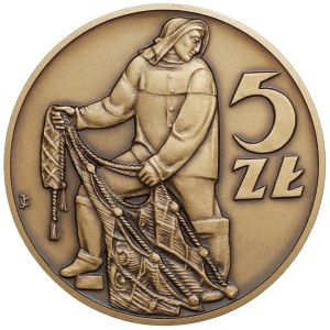 Médaille d'honneur, en remerciement pour sa contribution à la publication du catalogue, Janusz Parchimowicz, numéro 75