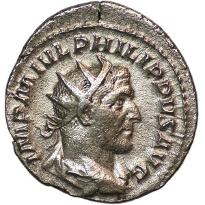 Roman Empire, Philip I the Arab (244–249 CE), Antonine, silver