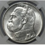 10 zlotys 1935, Józef Piłsudski, NGC AU 58