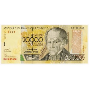 Venezuela, 20,000 bolivars, 2006