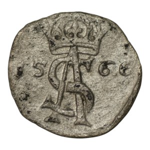 Sigismund II Augustus, 12-denar coin, 1566, Vilnius
