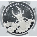20 Zlato 1997, jeleň roháč, NGC PF 70 ULTRA CAMEO