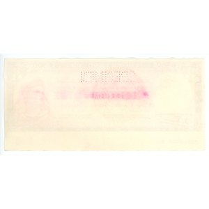 France, Travel Cheque 500 francs, No 0000000, SPECIMEN