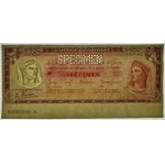 France, Travel Cheque 500 francs, No 0000000, SPECIMEN
