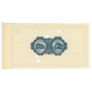 United Kingdom, £5 travel cheque, National Provincial Bank Limited, FACSIMILE