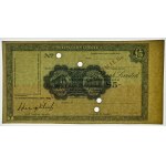 United Kingdom, £5 travel cheque, National Provincial Bank Limited, FACSIMILE