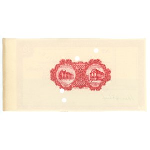 United Kingdom, £50 travel cheque, National Provincial Bank Limited, FACSIMILE
