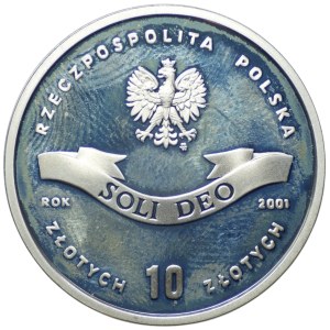 10 zlotych 2001, Cardinal Stefan Wyszynski
