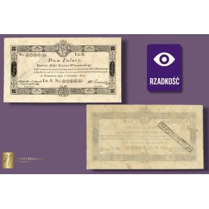 2 thalers 1810, Zamoyski, letter B, numbering 67445, ex. WCN