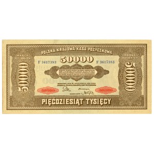 50.000 marek 1922, seria F