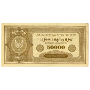 50.000 marek 1922, seria F