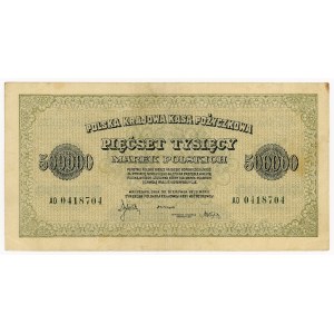 500,000 marks 1923, Serja AO