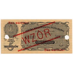 5,000,000 marks 1923, series B, MODEL