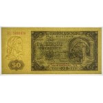 50 zloty 1948, EL series, PMG 67 EPQ, 2nd max note