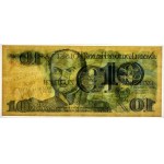 10 zlotych 1982, M series, PMG 63, autograph of the bill designer
