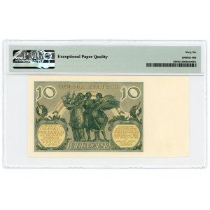 10 zlotych 1929, FF. series, PMG 66 EPQ