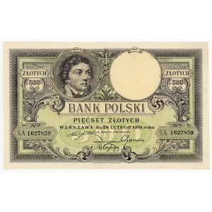 500 zlotých 1919, série S.A.