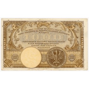 1,000 zloty 1919, S.A. series.
