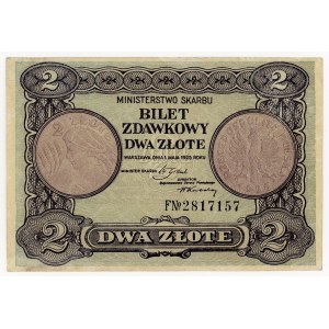 2 zloty 1925, series F