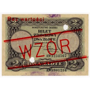 2 zlote 1925, AN series, MODEL