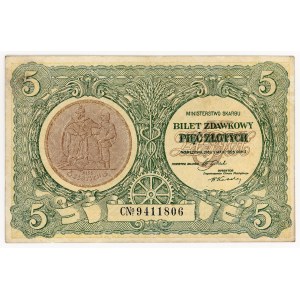 5 zlotys 1925, series C