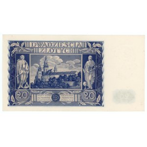 20 zlotys 1936, AW series