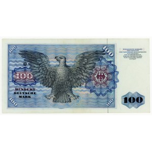 Germania, RFT, 100 marchi 1977, serie NF