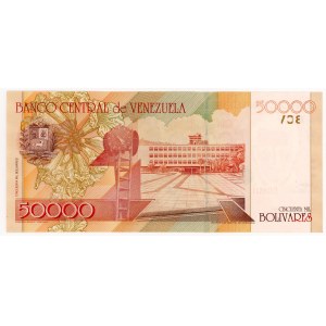 Venezuela, 50,000 bolivars 2005, series A