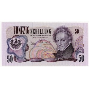 Austria, 50 shillings 1970, C series