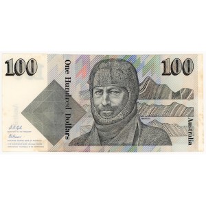 Australia, 100 dolarów 1991-1992, seria ZKH