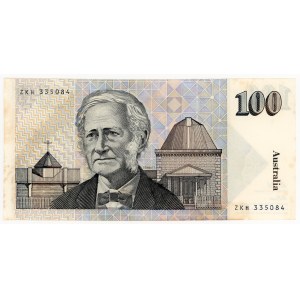 Australia, 100 dolarów 1991-1992, seria ZKH