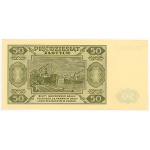 50 zloty 1948, DZ series
