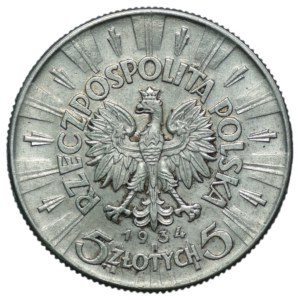 5 oro 1934, Józef Piłsudski