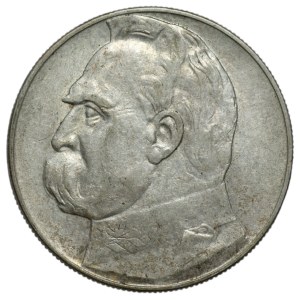 10 zlotých 1936, Józef Piłsudski