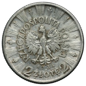 2 zlote 1934, Józef Piłsudski