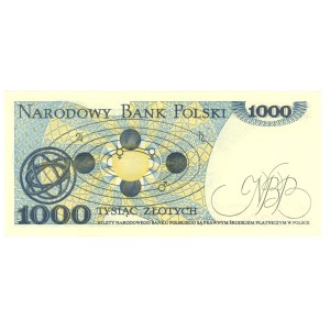 1,000 zloty 1982, EK series