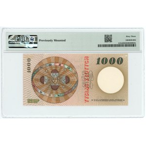 1,000 zloty 1965, series S, PMG 63