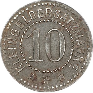 Koźmin (Koschmin), 10 fenigs, 1918