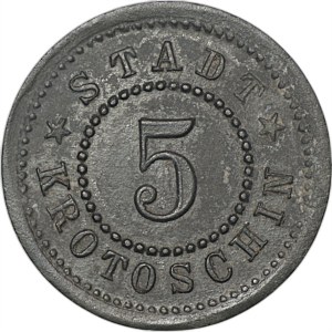 Krotoszyn (Krotoschin), 5 pfennigs, undated