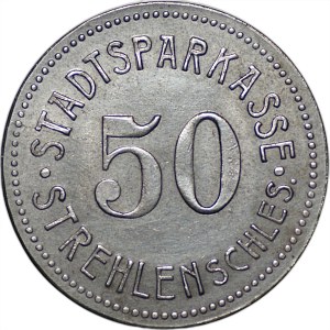 Strzelin (Strehlen), 50 pfennigs, 1918