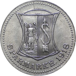 Strzelin (Strehlen), 50 pfennigs, 1918