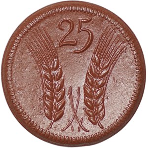 Ziębice (Muensterberg), 25 pfennigs, no date, stoneware