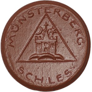 Ziębice (Muensterberg), 25 pfennigs, no date, stoneware