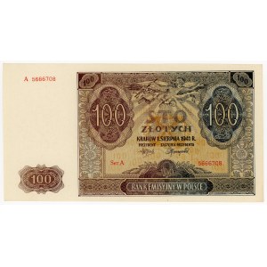 100 złotych 1941, seria A