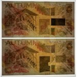 PWPW, Autumn Test Banknote, Set of 2