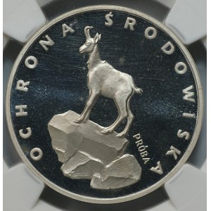 100 złotych 1979, Próba srebro, Kozica, PF 64 ULTRA CAMEO